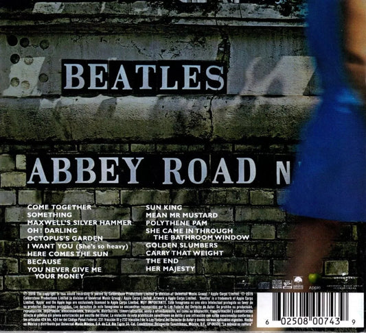 The Beatles - Abbey Road Anniversary - Disco Cd - Nuevo Edición Limitada