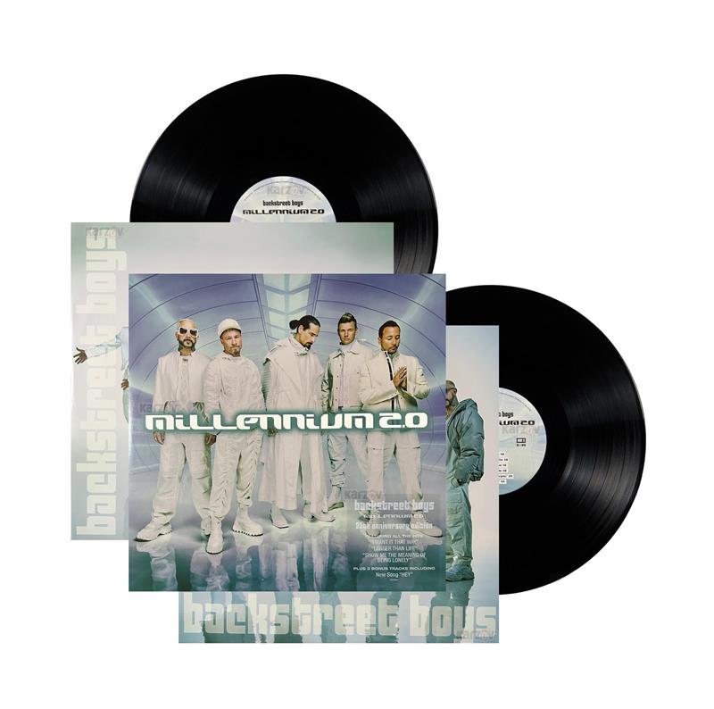 Backstreet Boys Millennium 2.0 25th Anniversary 2 Lp Vinyl