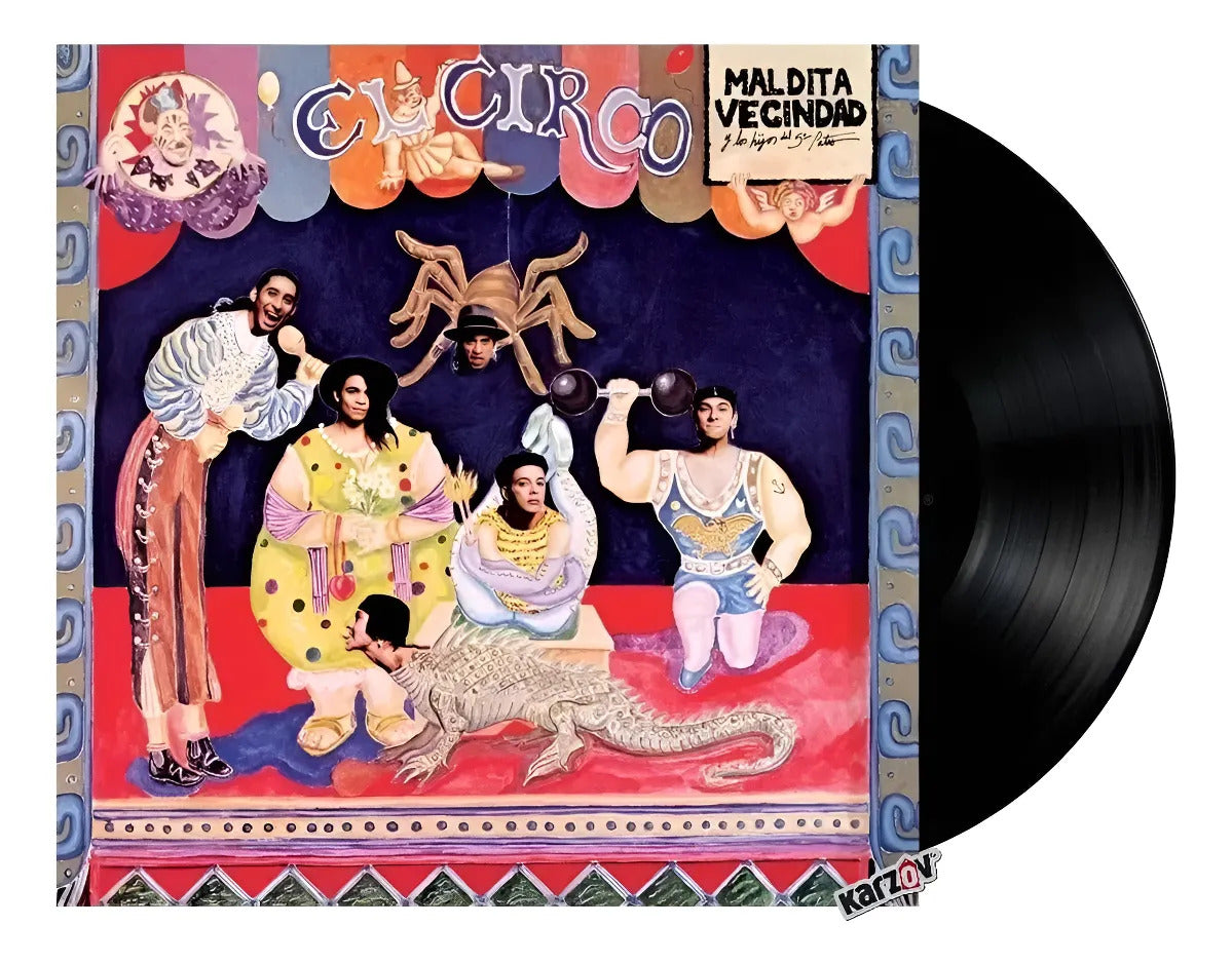 Maldita Vecindad & Los Hijos 5 Piso El Circo Rosa Lp Vinyl
