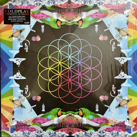 Coldplay A Head Full Of Dreams Clear Ecorecord Lp Vinyl