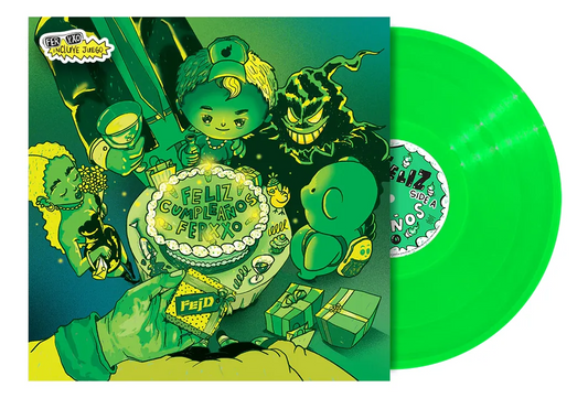 Feid Feliz Cumpleaños Ferxxo Te Pirateamos El Album Lp Vinyl