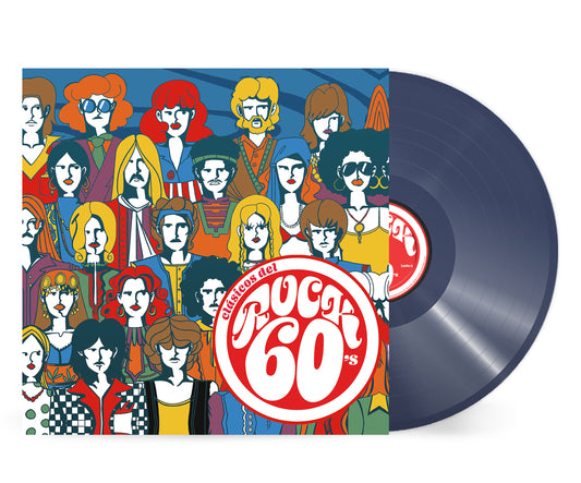 Clasicos Del Rock 60's Sesentas Azul Blue Elctric Lp Vinyl