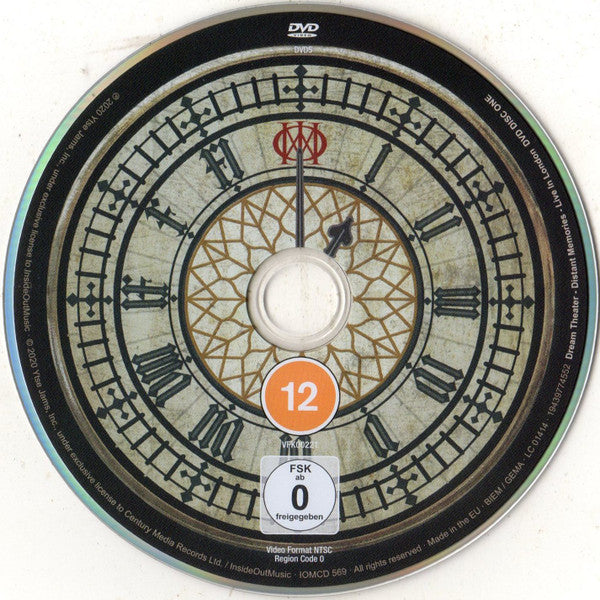 Dream Theater Distant Memories Live In London 3cd 2dvd Multibox