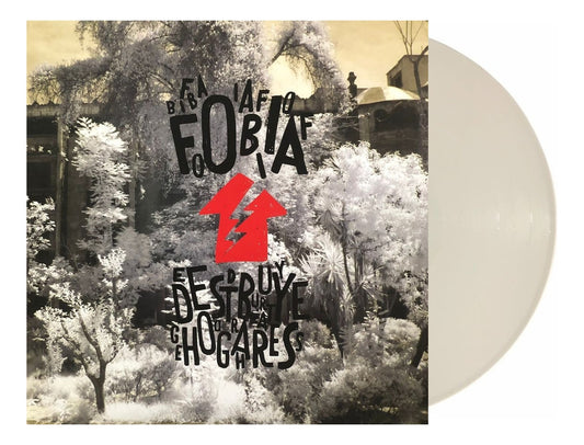 Fobia Destruye Hogares Edicion Limitada Blanco White Lp Vinyl