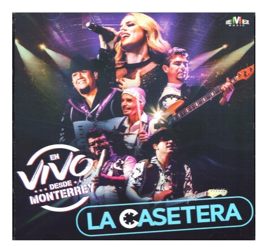 La Casetera En Vivo Desde Monterrey Disco Cd