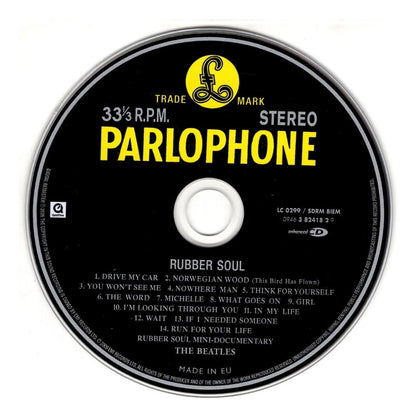 The Beatles Rubber Soul Disco Cd / 14 Canciones