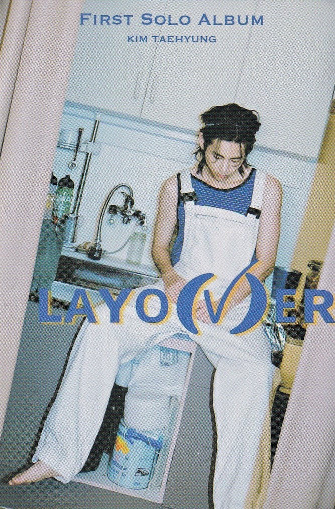 V ( Bts ) Photocard Tarjetas Lomo Card [ Version A Elegir ] Blue / 55 pcs / First Album layover