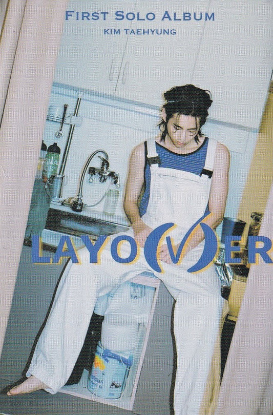 V ( Bts ) Photocard Tarjetas Lomo Card [ Version A Elegir ] Blue / 55 pcs / First Album layover