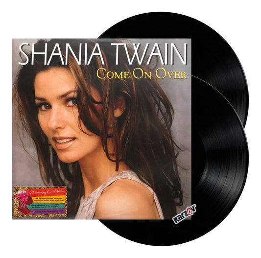 Shania Twain Come On Over 25th Anniversary Diamond 2 Lp Vinyl