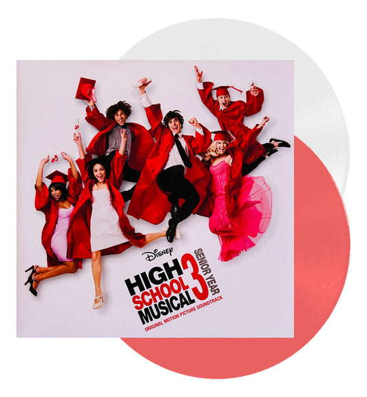 High School Musical 3 Soundtrack White & Red Lp Vinyl