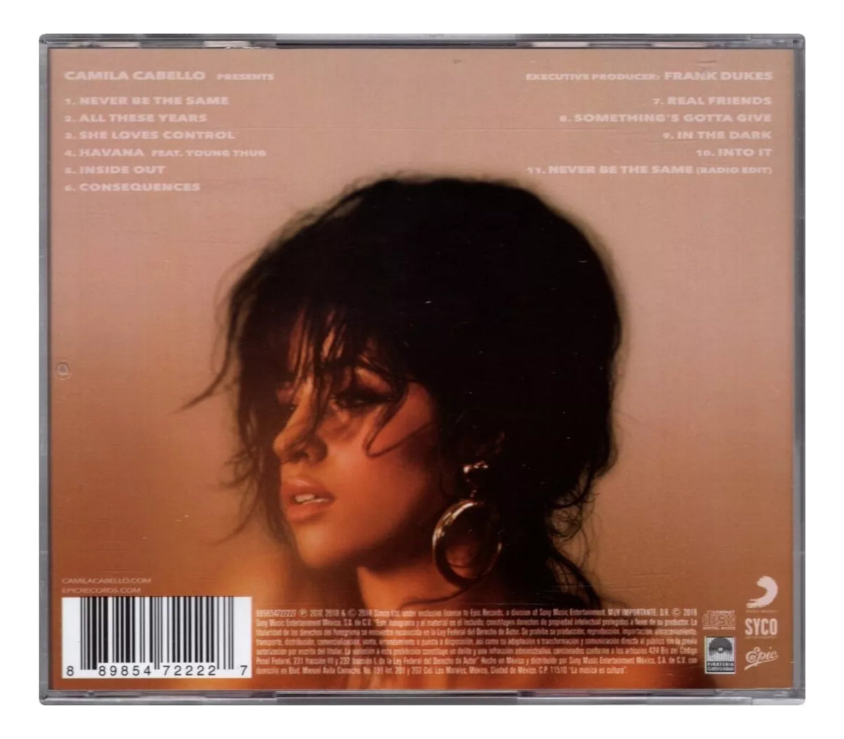 Camila Cabello Camila Disco Cd