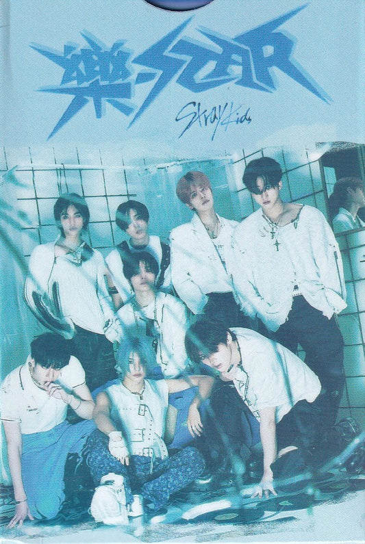 Stray Kids Photocard Tarjetas Lomo Card [ Version A Elegir ] Blue / 55 pcs / Rock Star