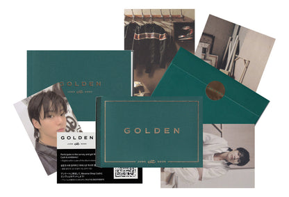 ** Jung Kook ( BTS ) Album Golden / Version Weverse Qr Card