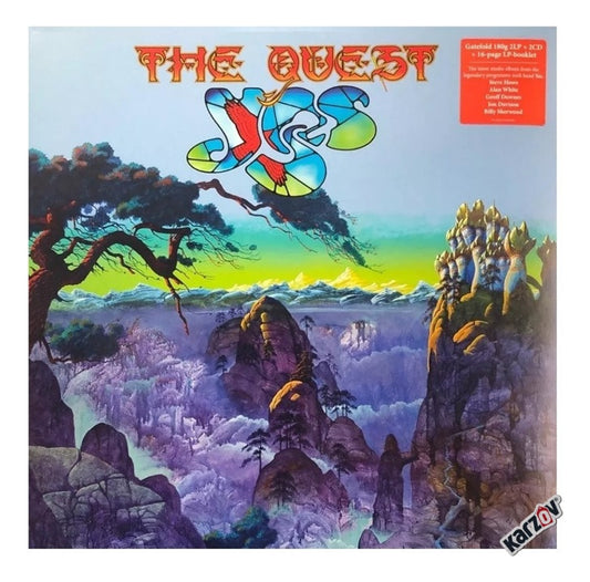 Yes The Quest 2 Lp Vinyl + 2 Discos Cd + Booklet
