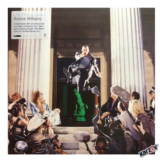 Robbie Williams Life Thru A Lens Clear Lp Vinyl