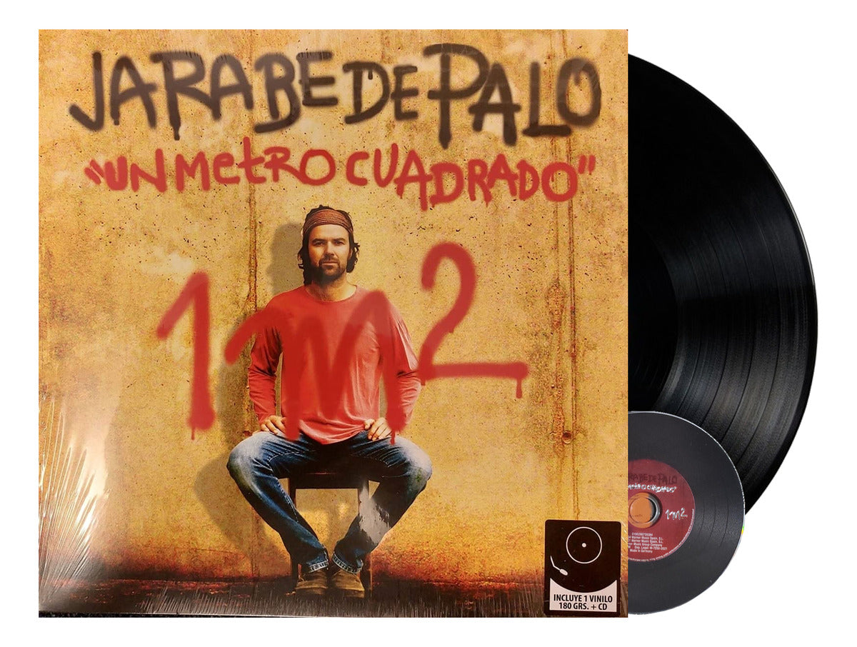Jarabe De Palo 1m2 Un Metro Cuadrado Lp Vinyl + Disco Cd
