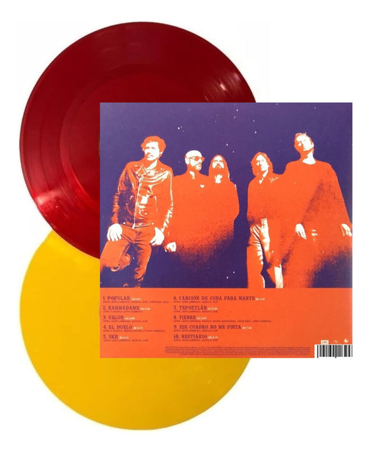Zoe Sonido De Karmatica Resonancia Red & Yellow 2 Lp Vinyl