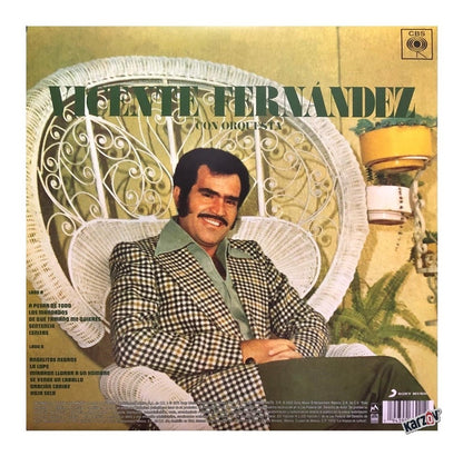 Vicente Fernandez A Pesar De Todo Lp Vinyl