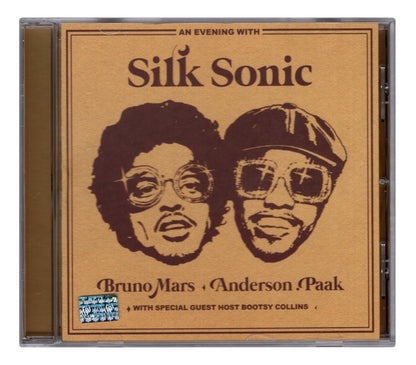 Bruno Mars & Anderson Paak An Evening With Silk Sonic Disco CD