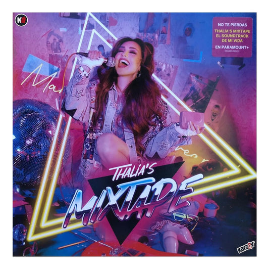 Thalia Mixtape El Soundtrack De Mi Vida Pink Rosa Lp Vinyl