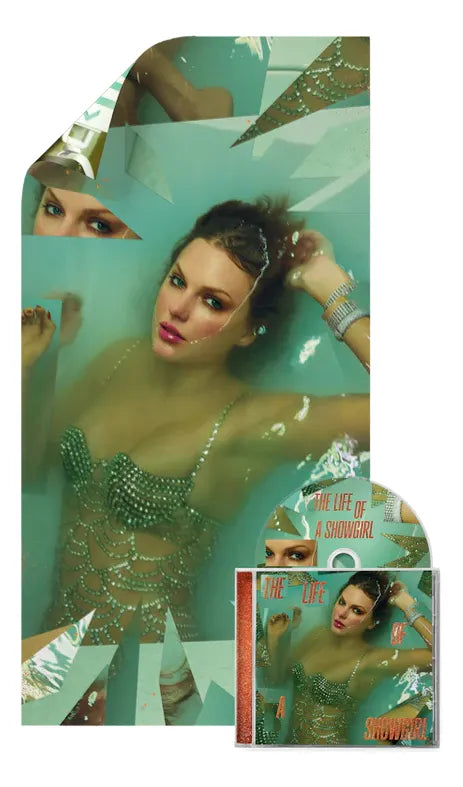 Taylor Swift The Life Of A Showgirl Disco Cd + Poster