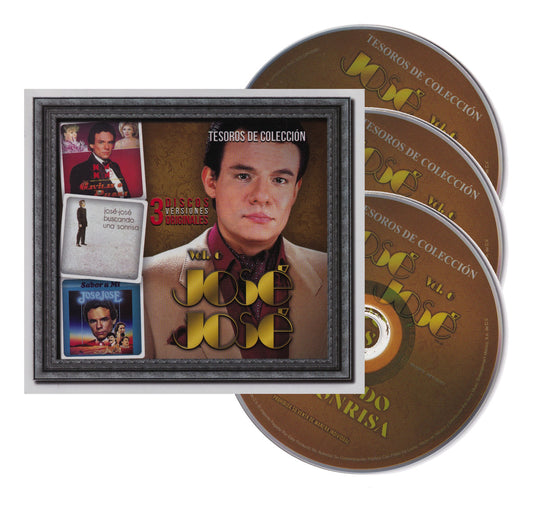 Jose Jose Tesoros De Coleccion Vol 6 / 3 Discos Cd