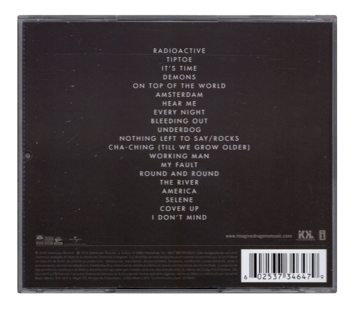 Imagine Dragons - Night Visions / Deluxe - Disco Cd