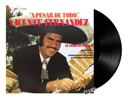 Vicente Fernandez A Pesar De Todo Lp Vinyl