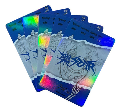 Stray Kids Photocard Tarjetas Lomo Card [ Version A Elegir ] Blue / 55 pcs / Rock Star