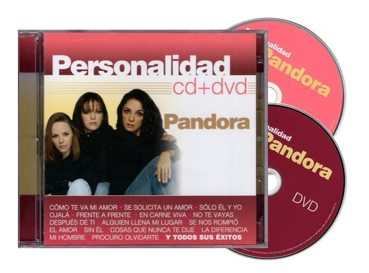Pandora Personalidad 2 Discos Cd + Dvd