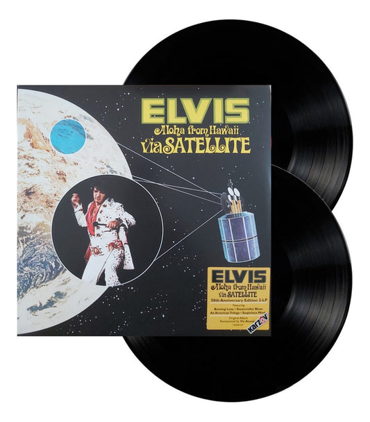 Elvis Presley Aloha From Hawaii Via Satellite 2 Lp Vinyl