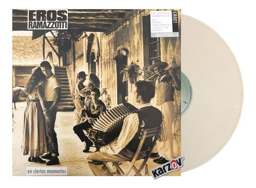 Eros Ramazzotti  En Ciertos Momentos Lp Vinyl Blanco
