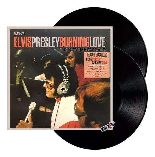 Elvis Presley Burning Love The Rca Rehearsals Rsd 2023 Vinyl