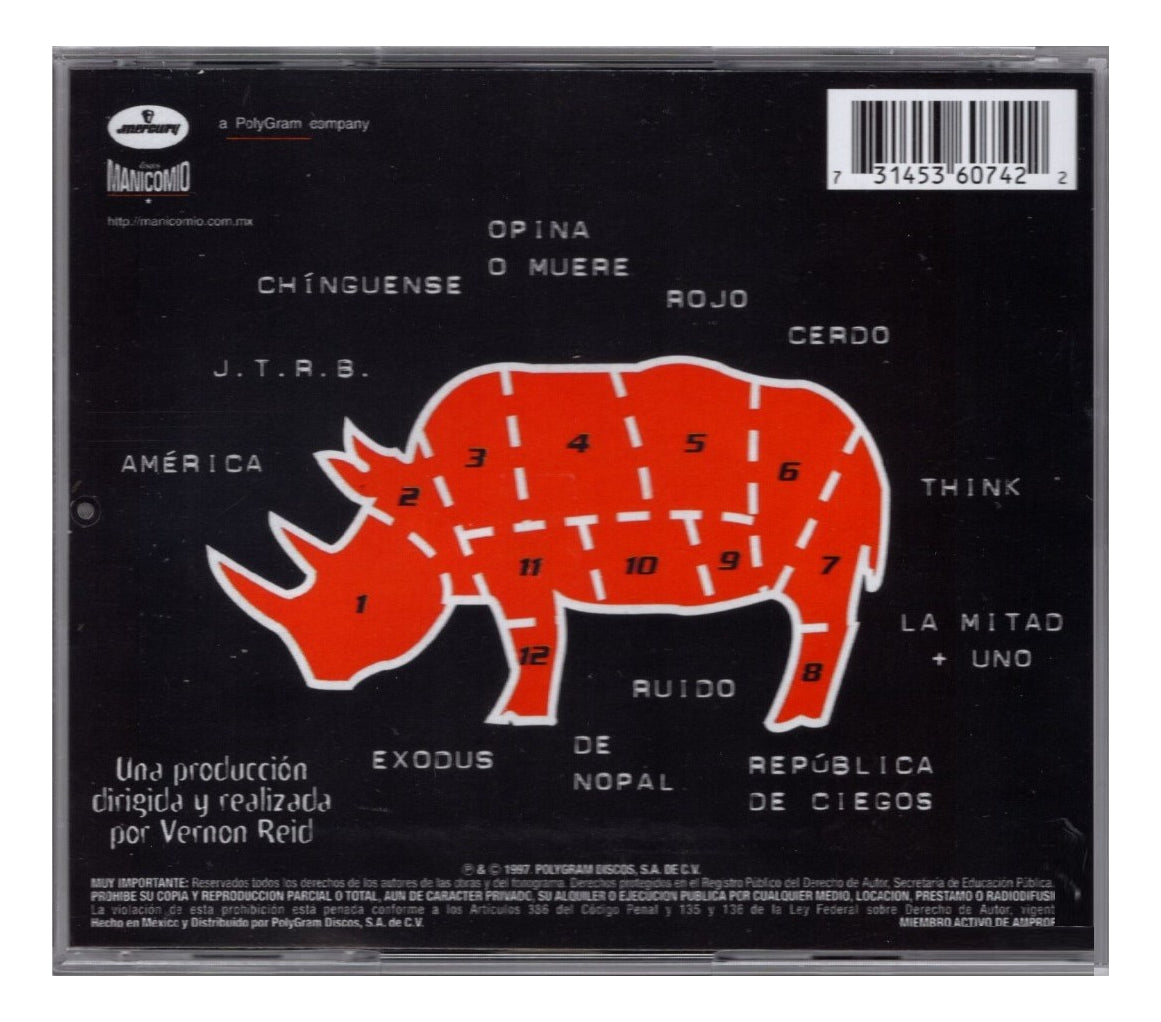Resorte Republica De Ciegos Disco Cd