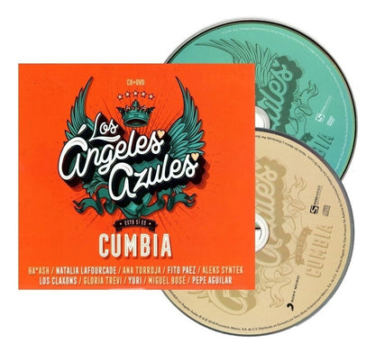 Los Angeles Azules Esto Si Es Cumbia  Disco Cd + Dvd