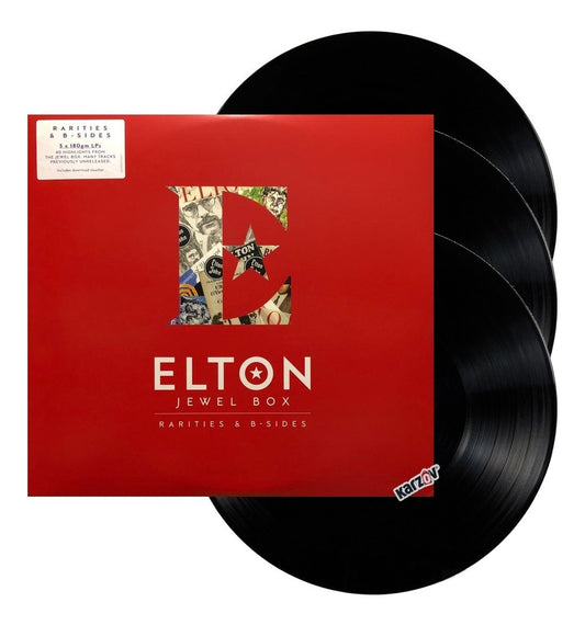 Elton John Jewel Box Rarities & B-sides 3 Lp Vinyl