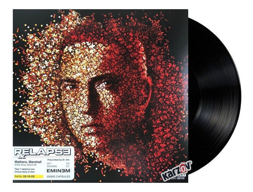 Eminem Relapse 2 Lp Acetato Vinyl