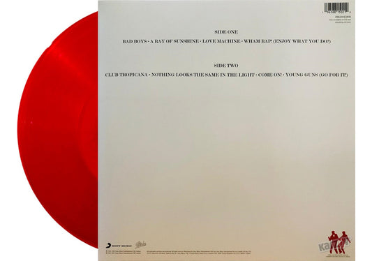Wham! Fantastic Rojo Red Lp Vinyl
