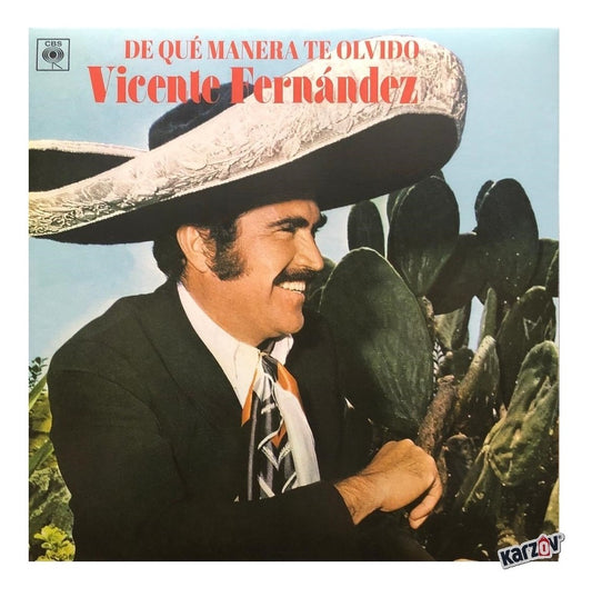 Vicente Fernandez De Que Manera Te Olvido Lp Vinyl