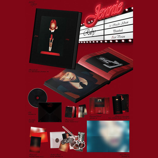 *** Jennie ( Blackpink ) The 1st Studio Album [ Ruby ] Photobook