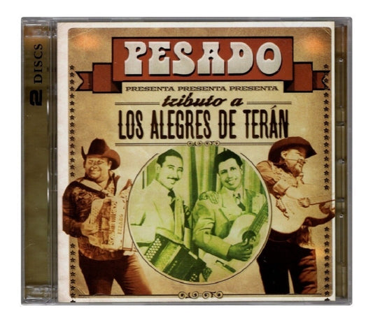 Pesado Tributo A Los Alegres De Teran 2 Discos Cd + Dvd