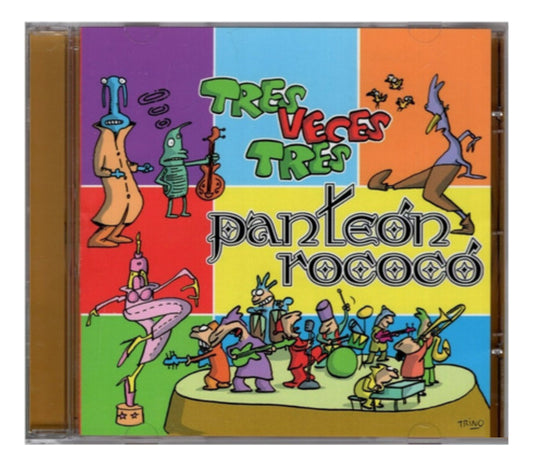 Panteon Rococo Tres Veces Tres Disco Cd