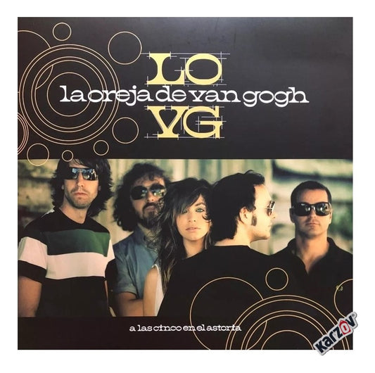 La Oreja De Van Gogh A Las Cinco En El Astoria Lp Vinyl