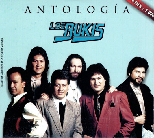 Los Bukis Antologia Box 4 Discos Cd + Dvd
