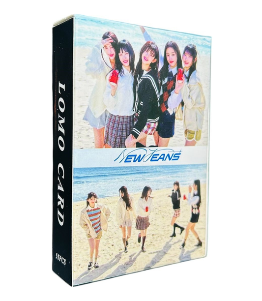 New Jeans Photocard Tarjetas Lomo Card [ Version A Elegir ] Black / 55 pcs / Zero