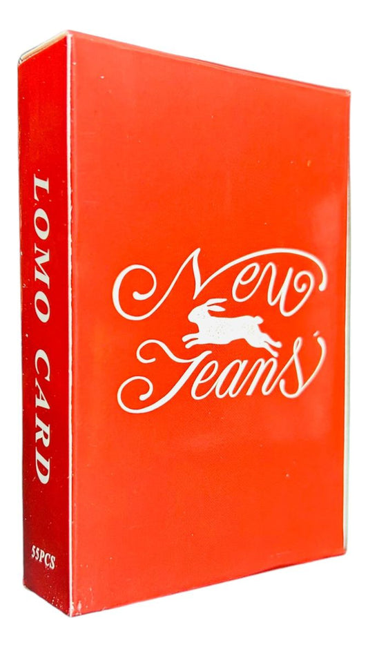 New Jeans Photocard Tarjetas Lomo Card [ Version A Elegir ] Red / 55 pcs / OMG