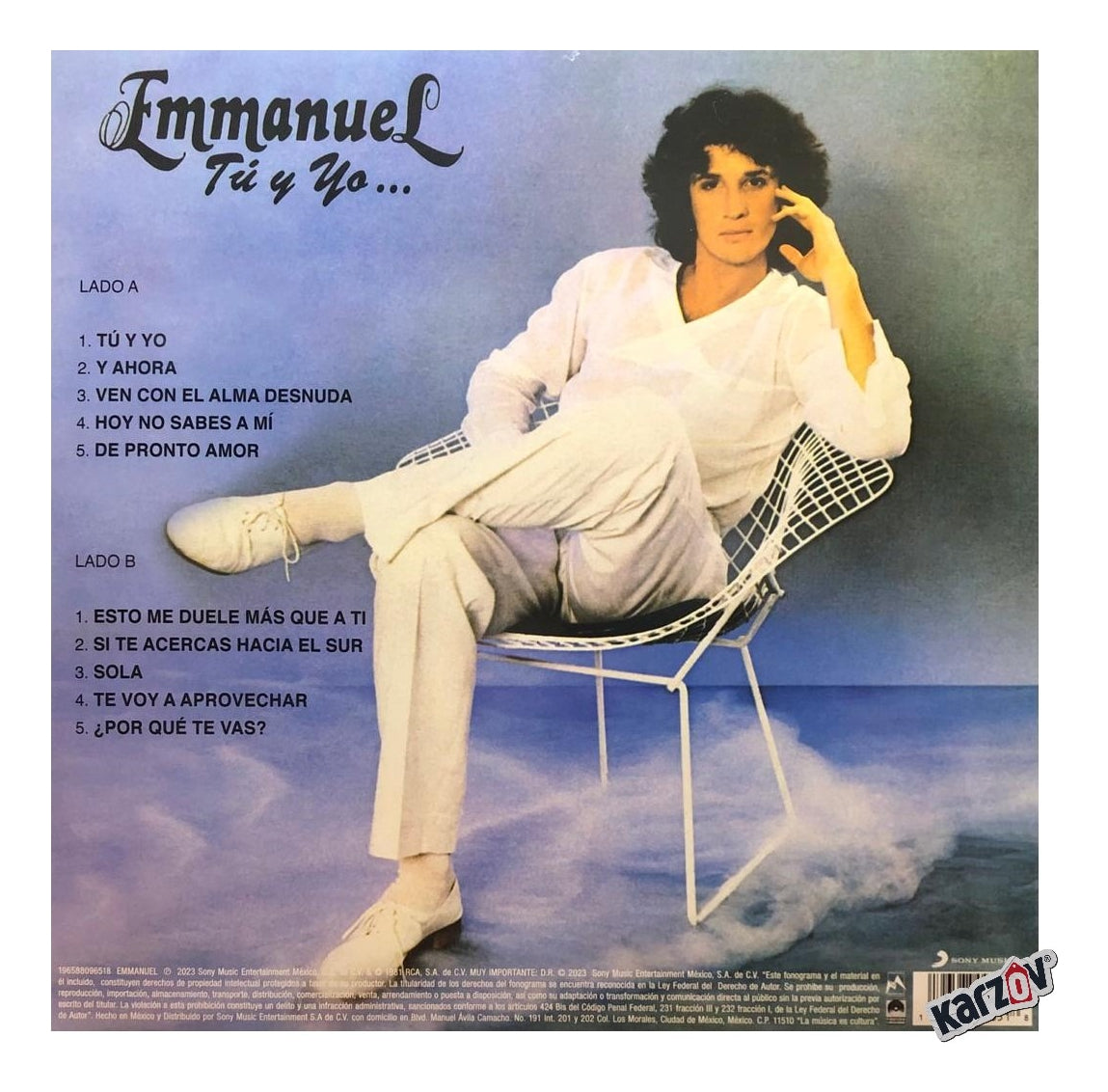 Emmanuel Tu Y Yo Lp Vinyl