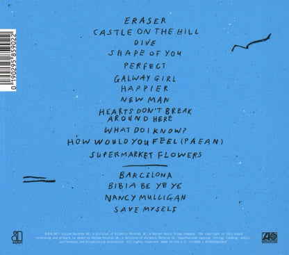 Ed Sheeran Divide Deluxe Edition Cd