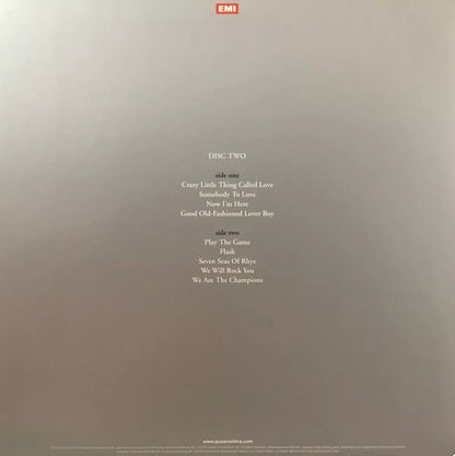 Queen The Platinum Collection Disco 2 Rojo Red Lp Vinyl