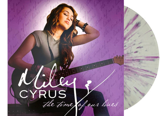 Miley Cyrus Time Of Our Lives Exclusive Splatter Lp Vinyl